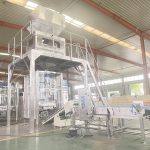 Jedan komplet automatskog stroja za pakiranje deterdženta u prahu od 1-3,5 kg spreman za isporuku.