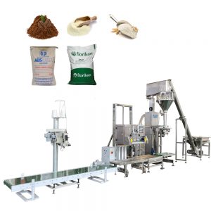 Poluautomatski pužni mjerni stroj za praškasti proizvod