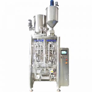 Automatic oil &sauce filling packaging sealing machine