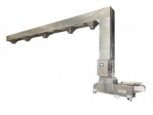 Elevator za hranjenje kantom s više točaka punjenja