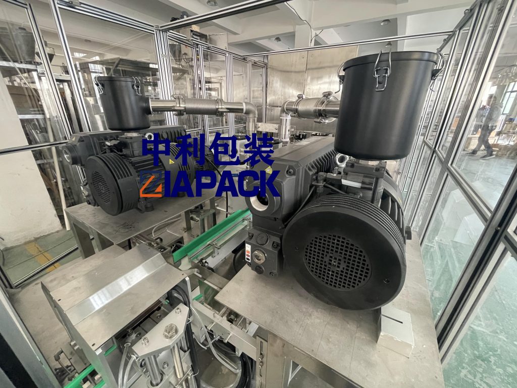 powder vacuum packing