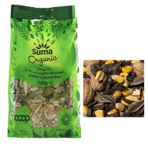 Stroj za punjenje i pakiranje s automatskim miješanjem orašastih plodova