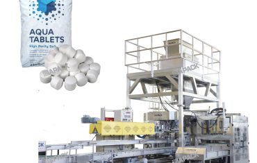 Stroj za punjenje i vaganje tableta soli od 25-50 kg